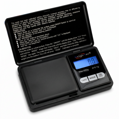 Weigh Max W-SM650 pesa de bolsillo digital 650g precision 0.1g