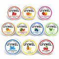 LYVWEL Caffeine Pouches 72mg sabores variados