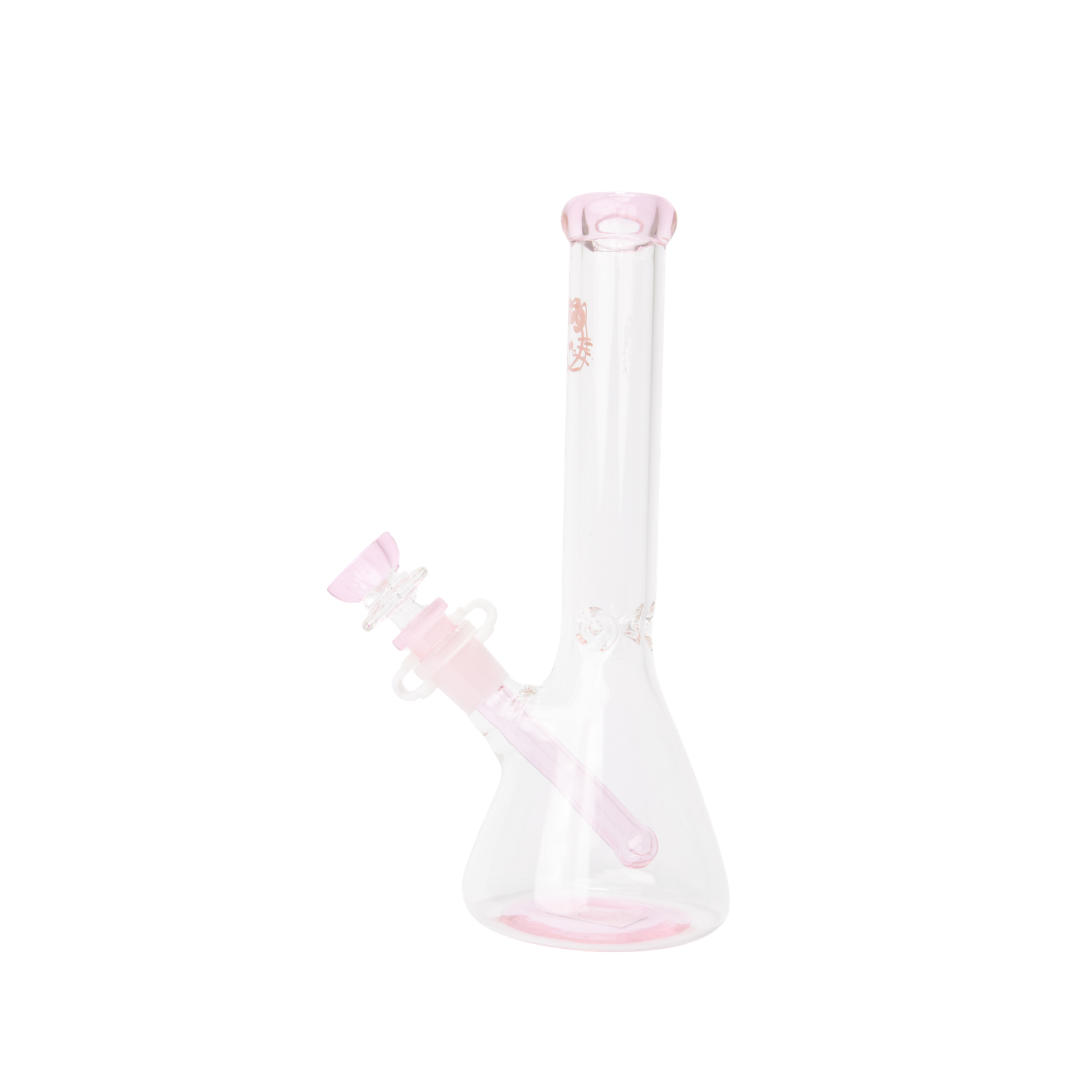 Hello Kitty Style Beaker Bong 10 Inch Cute Glass Bong