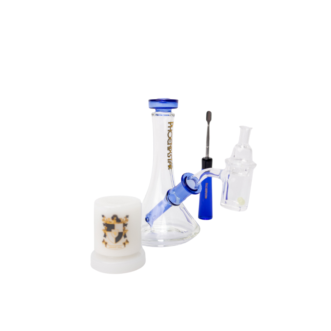 Phoenix Bong Smoking Kit Complete Glass Dab Set