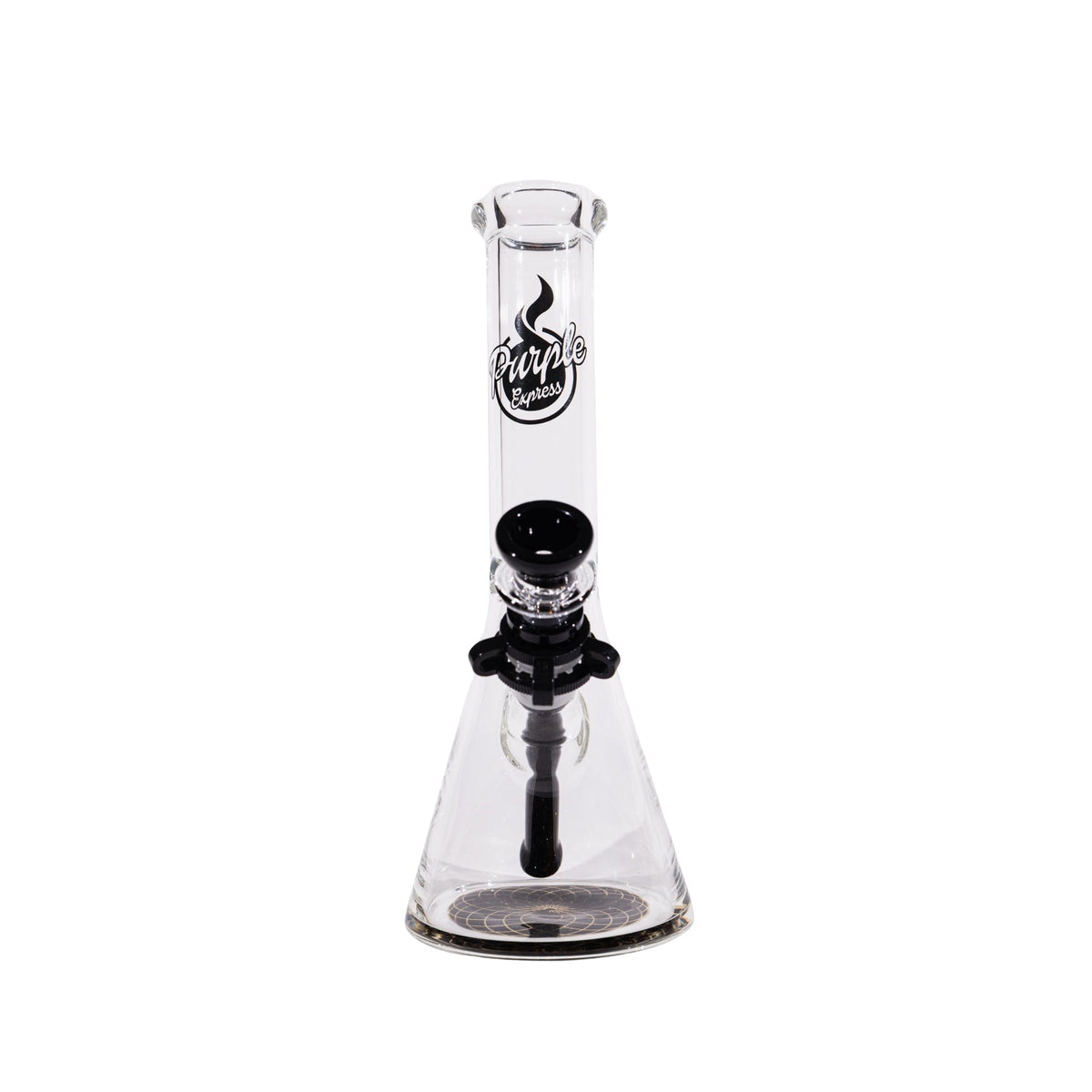 Purple Express Beaker Bong 10" Glass Bong