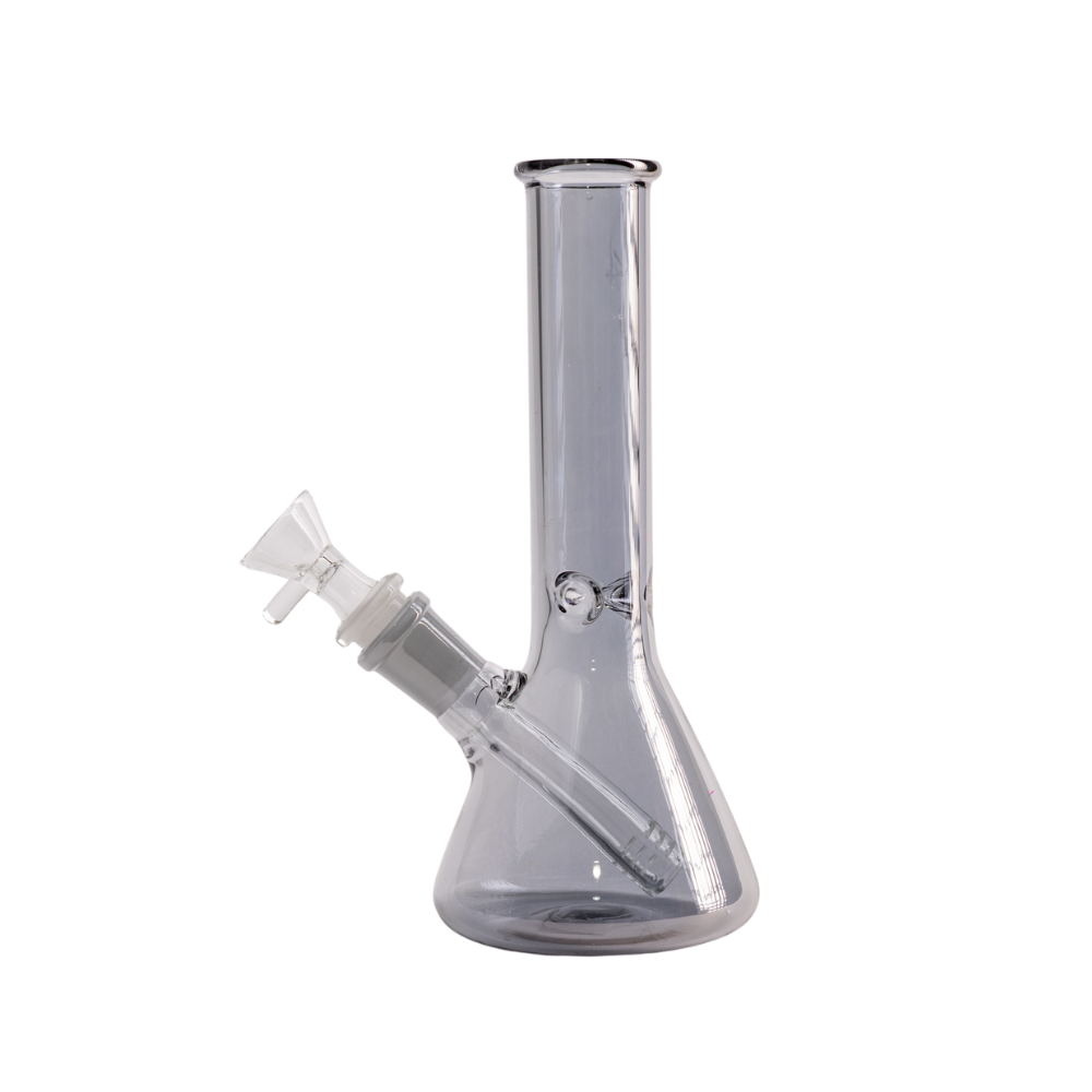 Multicolor Beaker Bong 8 Inch Compact Glass Bong