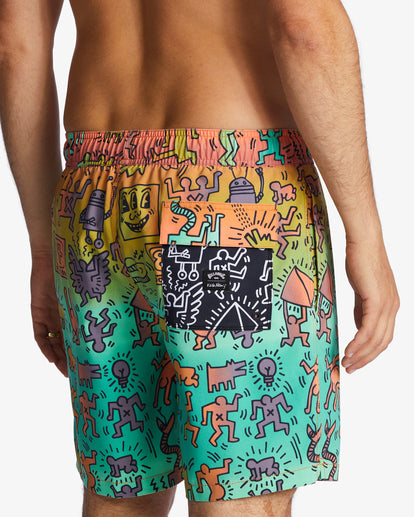 SWIM TRUNKS/KEITH HARING