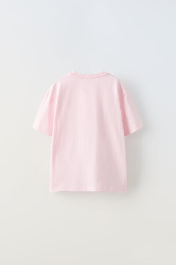 VITRIOL EYES ON TECH PINK T-SHIRT