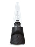 Puffco Peak Pro 2.0 negro, vaporizador de concentrados con base de vidrio cónica transparente y cámara de cerámica