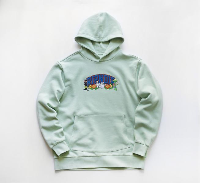 Summer Friends Hoodie (Sage)-XL