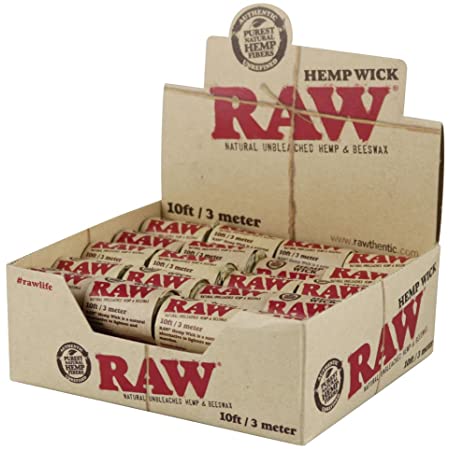 RAW HEMP WICK 3M