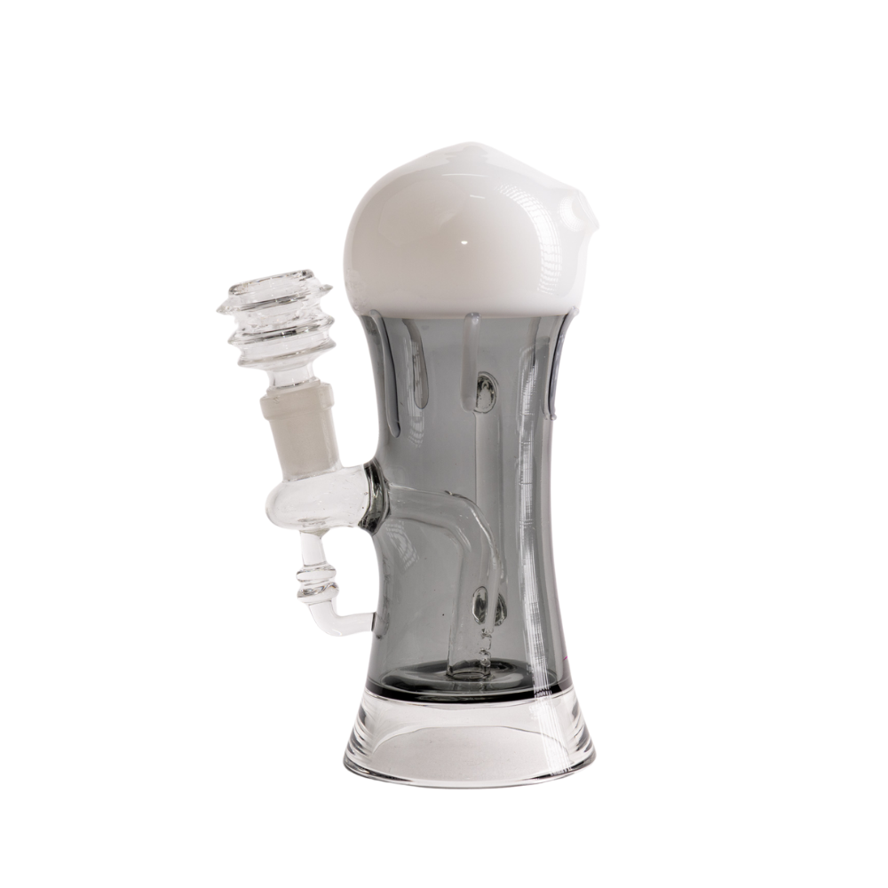 Beer Mug Style Bong 6.5" Glass Bong