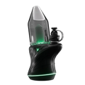 Carta Sport Dab Rig in black with a sleek design and glowing base, perfect for a clean vapor experience.