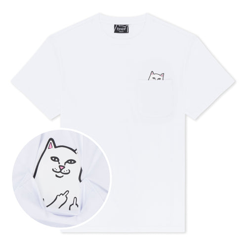 RIPNDIP Lord Nermal Pocket Tee blanca