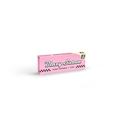 Blazy Susan 1¼ Pink Papers + Tips - paquete