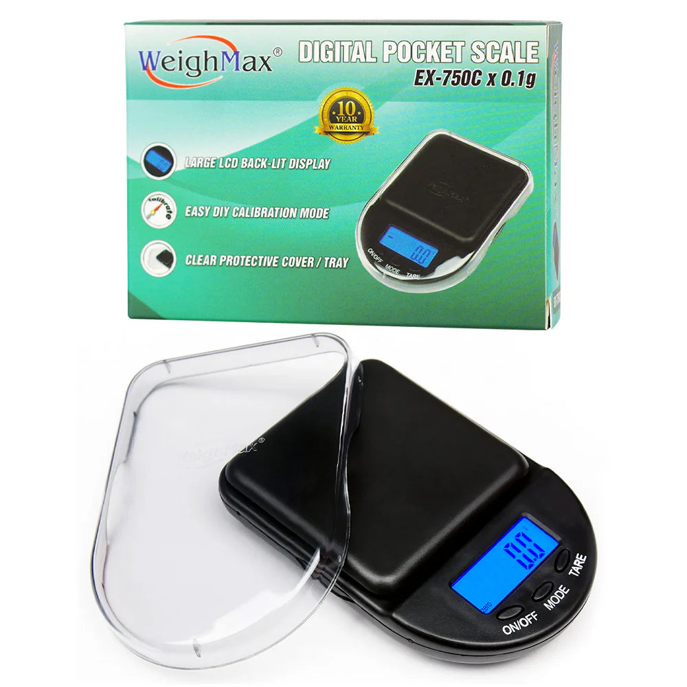 Mini Balanza Digital Portátil de Precisión EX-750C