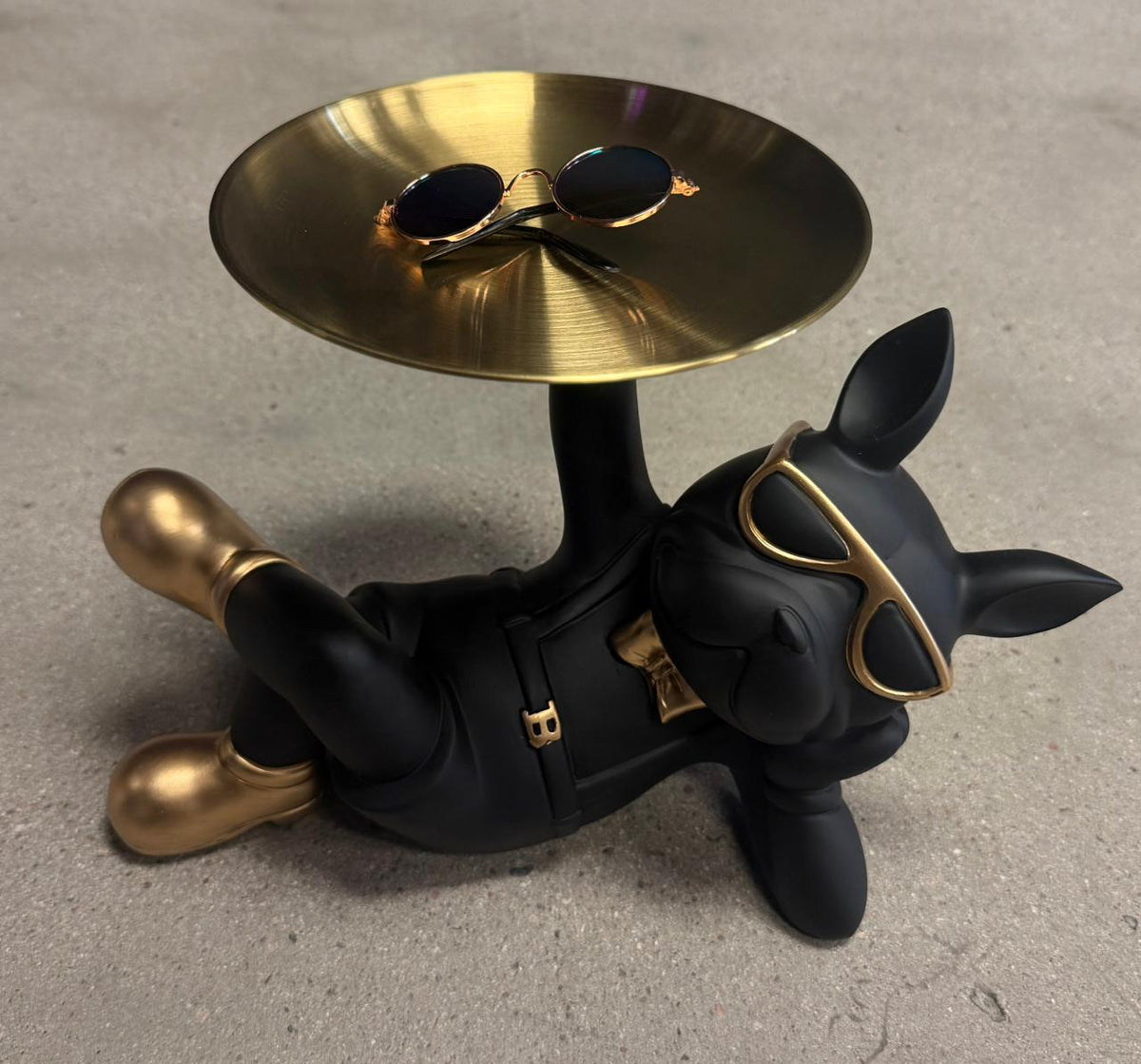 Dog Plate Figure