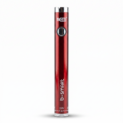 Yocan B-Smart 510 - bateria roja con dial de voltaje ajustable