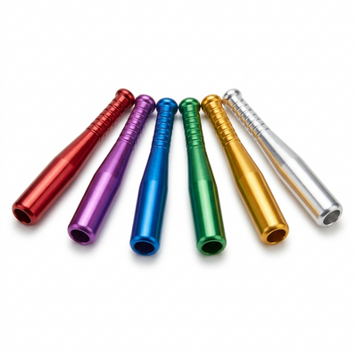 One hitter metálico tipo bullet en seis colores: rojo, morado, azul, verde, dorado y plateado - Purple Express