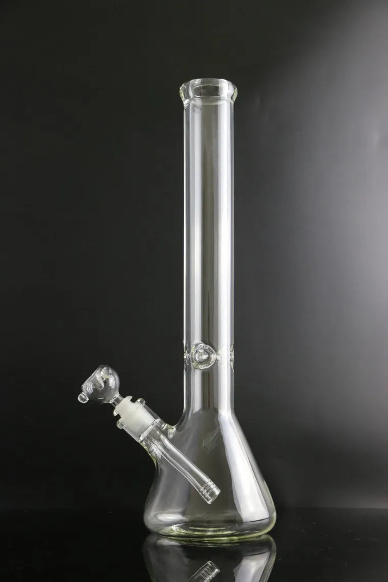 Clear Beaker Bong 12 Inch 7mm Thick Glass Bong